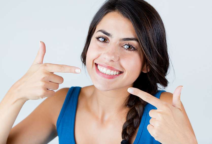 veneer teeth shaving